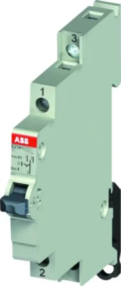 Abb E214-16-202, 2P omskifter, 16A, I-O-II