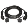 ABB ladekabel til elbil, 5 meter, type 2, 3-faset, 32A, 7 meter
