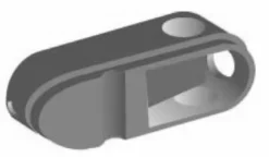ABB OHBS2, drejegreb, sort, 40 mm