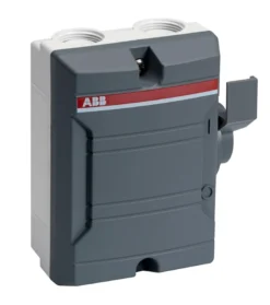ABB sikkerhedsafbryder 16A, 3P, BWS 316F TPN, grå