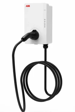 ABB Terra V2 ladeboks, 11kW, Type 2, 3-faset/16A, RFID, inkl 5 meter kabel