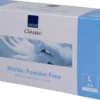 Abena Classic, engangshandske, blå nitril, pudderfri, str. L