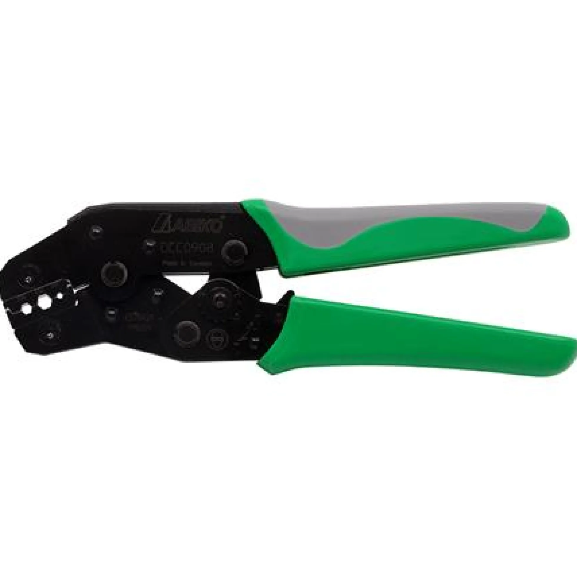 ABIKO Pressetang koax DCC0908, sekskant, RG174/RG179, SMA/SMB/SMC, HEX 3,25/4,52/1,69 mm