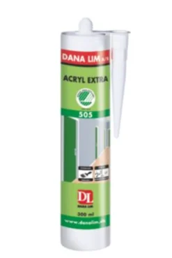 Acrylfugemasse Acryl Extra 505, hvid, 290 ml