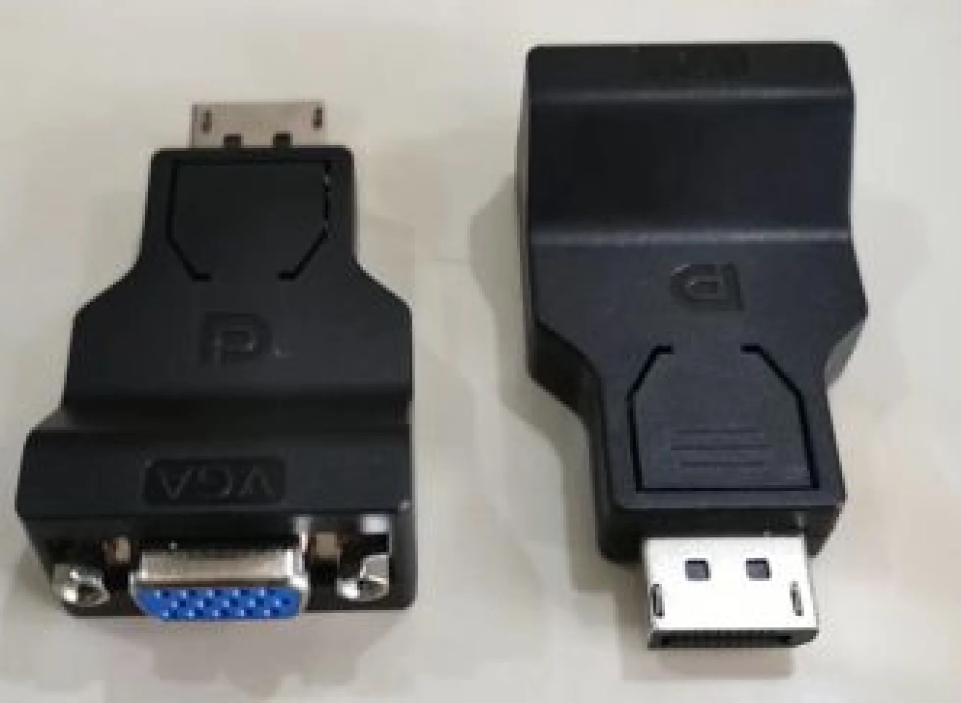 Adapter, DisplayPort (male) to VGA (female)