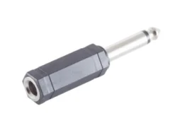 Adapter, 6,35 mm - 6,35 mm, M-F
