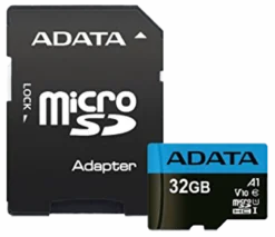 ADATA 32GB MicroSD UHS-I Class 10 A1 w/SD Adapter