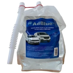 AdBlue, 5 liter med påfyldningsslange