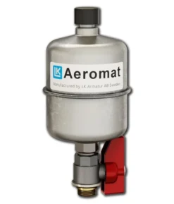 700 AeroMat afspærringsventil, messing G10