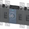 Afbryder 1250A, 5, 4P front betj. center - Siemens