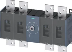 Afbryder 1250A, 5, 4P front betj. center - Siemens
