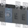 Afbryder 1250A, 5, 3P, frontbetjening, center - Siemens