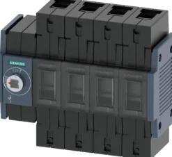 Afbryder 160A, 4P, frontbetjening, venstre boks - Siemens