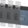 Afbryder 1250A, 5, 3P, lateral betjening, højre - Siemens