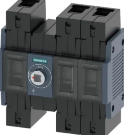 Afbryder 125A, 3-polet, frontbetjent, centerboks - Siemens