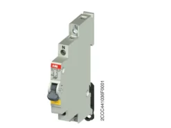 Afbryder 1P 16A med gul LED, E211X-16-10 - ABB
