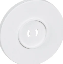 Afdækning til lampestikkontakt Ø80, u/j, hvid