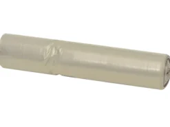 Affaldssække plastik, klar, 700x1100mm, ekstra kraftig kvalitet - 10 stk