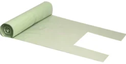 Affaldssæk med 2 rækker huller, 450/195x1520mm, 10 stk/rulle - 100 stk