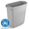Affaldsspand DURABIN ECO, 60L, rektangulær, grå