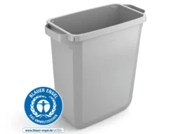 Affaldsspand DURABIN ECO, 60L, rektangulær, grå