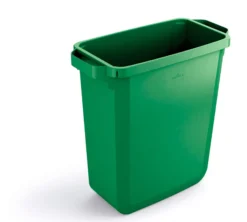 Affaldsspand Durabin, 60L, rektangulær, grøn