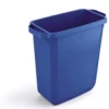 Affaldsspand Durabin, 60L, rektangulær, blå