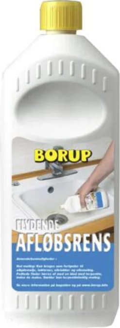 Afløbsrens, 1 liter, flydende