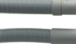 Afløbsslange, 2,5 meter, 19/22 mm, grå - Neoperl
