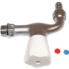 Aftapventil 1/2" med slf kronegreb matforkromet