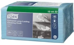 Aftørringsklud Premium karklud blå W8, 30 cm x 38 cm