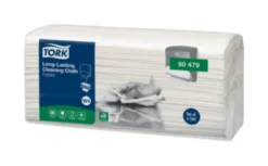 Aftørringsklud W4, 1-lags, hvid, 4x90 stk