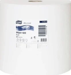 Aftørringspapir Plus, hvid, W1, 2 lag