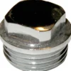 1/2" afzinkningsfri forkromet messing prop
