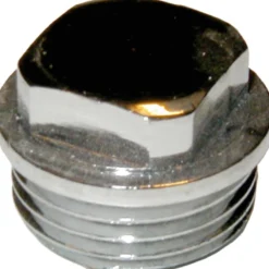 1/2" afzinkningsfri forkromet messing prop