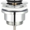 Aifeiling Bundventil, 1.1/4", Pop-up, 2-delt, Med Overløb, Krom