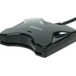 AKASA ekstern Smart Card-læser til USB, sort