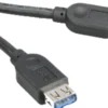 Akasa USB 3.0 kabel, Type A han - Type A hun,