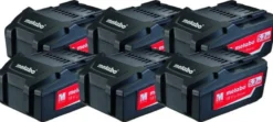 Akku-batterisæt 18V, 6 x 5,2Ah - Metabo