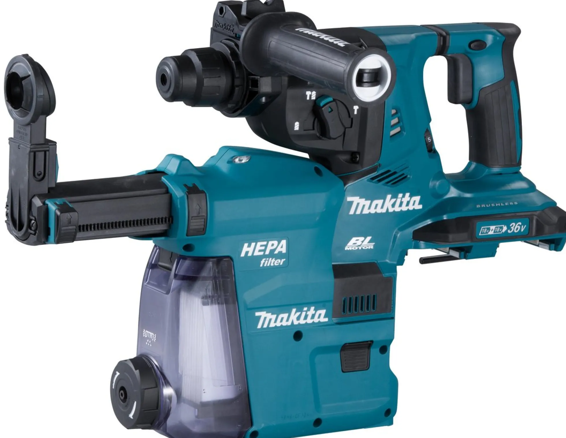 Akku borehammer 2x18V - Makita