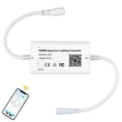 Akvarie armatur, 90 cm RGBW Wifi - 25W LED, IP67