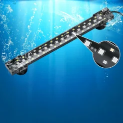 Akvarie armatur, 30 cm, 10W LED, RGB+NW, IP68