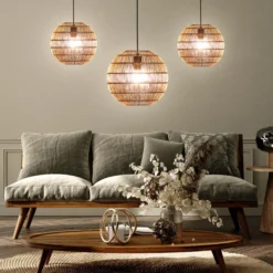 Alba flettet pendellampe, E27, 3m kabel - Ledpro