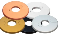 Alu Fit Rosette Ø22 Hvid