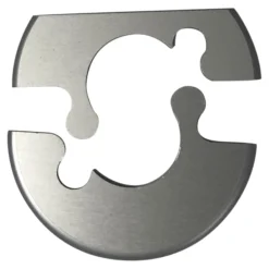 Alu Fit Rosette Ø22 Natur med Cut