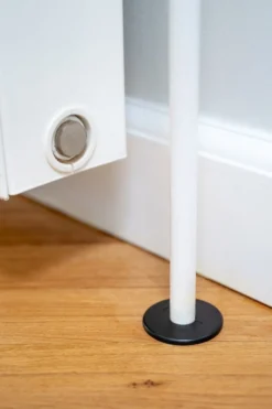 Alu Fit Rosette Ø22 Sort