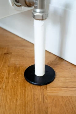 Alu Fit Rosette Ø18 Sort
