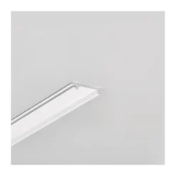 Aluprofil ARC12 CD/U5, hvid lakeret, 2 meter - Til indendørs brug