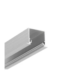 Aluprofil LINEA-IN20 EE7F/U7, anodiseret, indbygget LED skinne, 2 meter