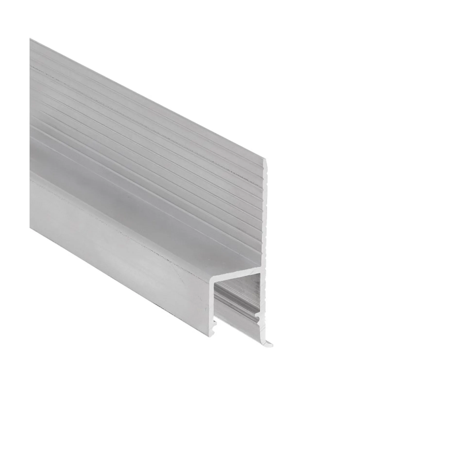 Aluprofil til indspartling, OMNI10 AC2, aluminium, til LED-strips